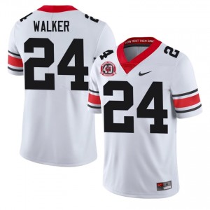 White Bo Walker #24 Georgia Men Football 1980 National Champions 40th Anniversary Gameday Jersey | NCAA Official Look 15081846