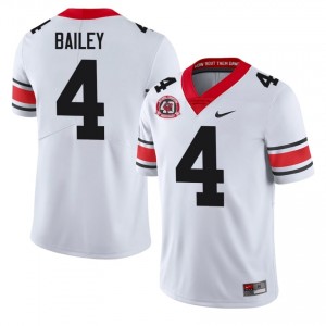 Georgia Champ Bailey #4 1980 National Champions 40th Anniversary Jersey | Collegiate White Men Football Uniform 25376219