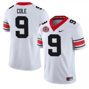 #9 Chris Cole White Georgia 1980 National Champions 40th Anniversary Men Stitched NCAA Jersey | Exclusive Football Apparel 10947068