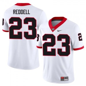 White Jaden Reddell #23 UGA Bulldogs Men Football Gameday Jersey | NCAA Official Look 96465362