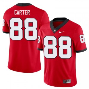 Red Jalen Carter #88 Georgia Bulldogs Men Football Gameday Jersey | NCAA Official Look 27883363