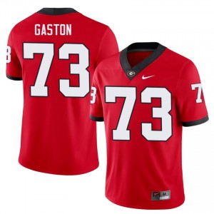#73 Juan Gaston Red Georgia Bulldogs Men Stitched High School Jersey | Exclusive Football Apparel 62698701