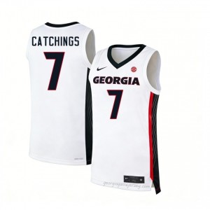 #7 Justin Bailey White UGA Men Stitched Jersey | Exclusive Hoops Apparel 90611509