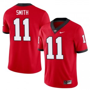 Georgia Bulldogs Arian Smith #11 Jersey | Collegiate Red Men Football Uniform 35521699