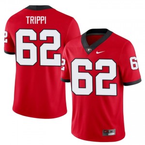 Georgia Bulldogs Charley Trippi #62 Jersey | Collegiate Red Men Football Uniform 59360654