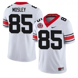 #85 Ryan Mosley White Georgia 1980 National Champions 40th Anniversary Men Stitched NCAA Jersey | Exclusive Football Apparel 17872849