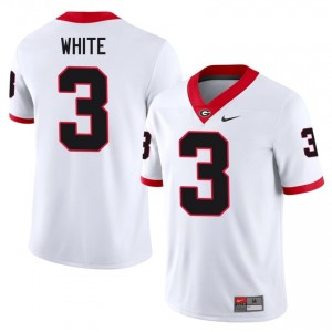 White Zamir White #3 UGA Bulldogs Men Football Gameday Jersey | NCAA Official Look 33889492