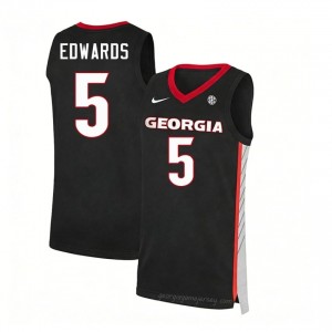 Black Anthony Edwards #5 Dawgs Men Basketball Gameday Jersey | NCAA Official Look 21979475
