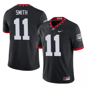 Dawgs Arian Smith #11 Mascot 100th Anniversary Jersey | Collegiate Black Men Football Uniform 28084087