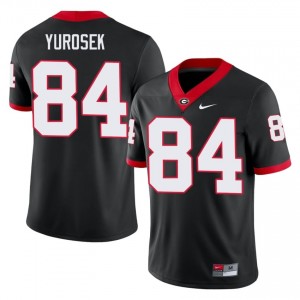 Black Ben Yurosek #84 UGA Men Football Gameday Jersey | NCAA Official Look 61920722