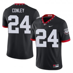 #24 Braylon Conley Black Dawgs Mascot 100th Anniversary Men Stitched Player Jersey | Exclusive Football Apparel 60188894