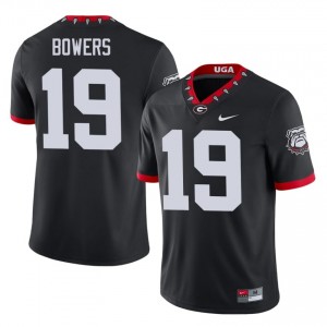 Black Brock Bowers #19 Dawgs Men Football Mascot 100th Anniversary Gameday Jersey | NCAA Official Look 41317758