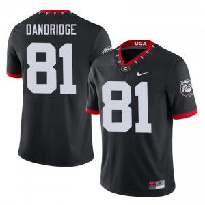 Craig Dandridge #81 Mascot 100th Anniversary Black Dawgs Men Football Player Jersey | Premium Stitched Edition 78365654