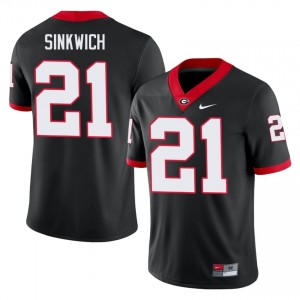Black Frank Sinkwich #21 UGA Men Football Gameday Jersey | NCAA Official Look 68718950