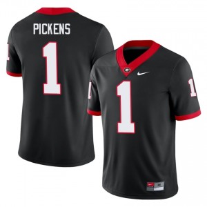 #1 George Pickens Black UGA Men Stitched University Jersey | Exclusive Football Apparel 44106947