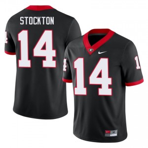 UGA Gunner Stockton #14 Jersey | Collegiate Black Men Football Uniform 66014443