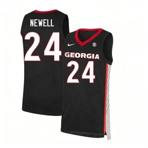 Black Jaden Newell #24 UGA Men Basketball Gameday Jersey | NCAA Official Look 56258413