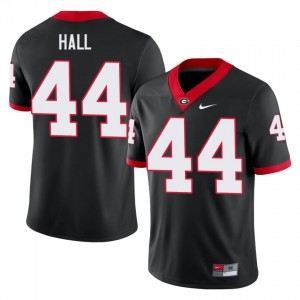 #44 Jordan Hall Black UGA Men Stitched University Jersey | Exclusive Football Apparel 99738991