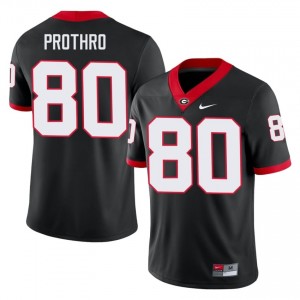 Black Kaiden Prothro #80 UGA Men Football Gameday Jersey | NCAA Official Look 95560163