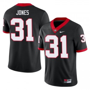Kyron Jones #31 Black UGA Men Football University Jersey | Premium Stitched Edition 79360709