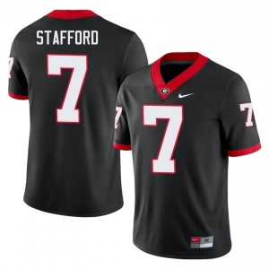 Black Matthew Stafford #7 UGA Men Football Gameday Jersey | NCAA Official Look 59718054