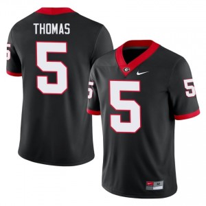 Black Noah Thomas #5 UGA Men Football Gameday Jersey | NCAA Official Look 82795077