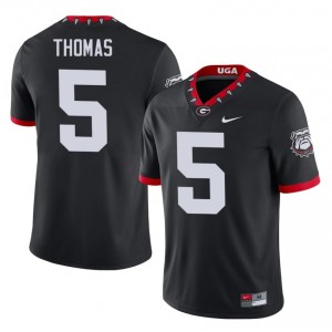 Noah Thomas #5 Mascot 100th Anniversary Black Dawgs Men Football Player Jersey | Premium Stitched Edition 86384864