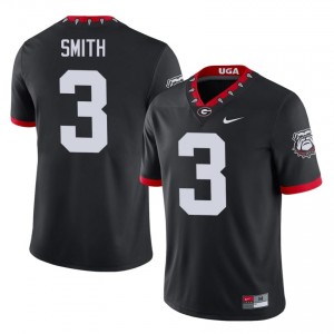 Dawgs Roquan Smith #3 Mascot 100th Anniversary Jersey | Collegiate Black Men Football Uniform 18531779
