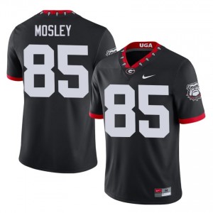 Black Ryan Mosley #85 Dawgs Men Football Mascot 100th Anniversary Gameday Jersey | NCAA Official Look 27791627