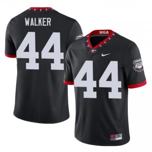 #44 Travon Walker Black Dawgs Mascot 100th Anniversary Men Stitched Player Jersey | Exclusive Football Apparel 82778714