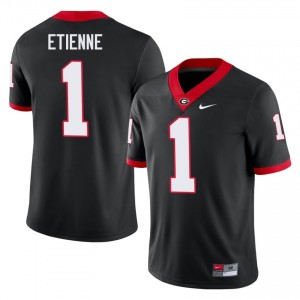 UGA Trevor Etienne #1 Jersey | Collegiate Black Men Football Uniform 95759655
