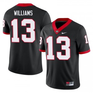Black Tyler J. Williams #13 UGA Men Football Gameday Jersey | NCAA Official Look 23868852