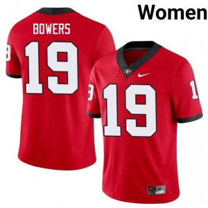 Georgia Bulldogs Brock Bowers #19 Jersey | Collegiate Red Women Football Uniform 87034212