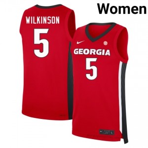 Jeremiah Wilkinson #5 Red Dawgs Women Basketball Jersey | Premium Stitched Edition 48894240