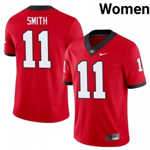 Arian Smith #11 Red Georgia Bulldogs Women Football High School Jersey | Premium Stitched Edition 20185198