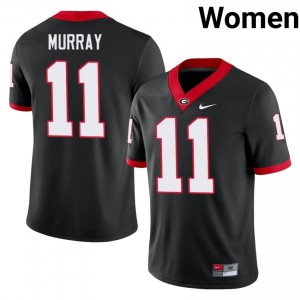 Black Aaron Murray #11 UGA Women Football Gameday Jersey | NCAA Official Look 70799270