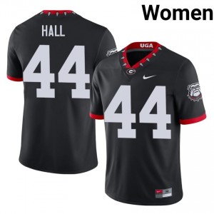 Jordan Hall #44 Mascot 100th Anniversary Black Dawgs Women Football Player Jersey | Premium Stitched Edition 77396194