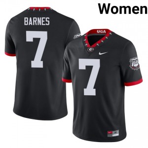 Khalil Barnes #7 Mascot 100th Anniversary Black Dawgs Women Football Player Jersey | Premium Stitched Edition 43262456
