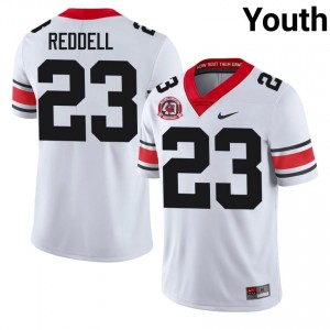White Jaden Reddell #23 Georgia Youth Football 1980 National Champions 40th Anniversary Gameday Jersey | NCAA Official Look 77504828
