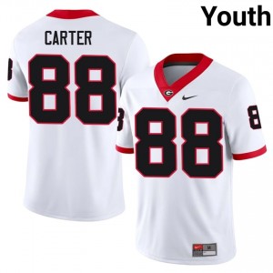 #88 Jalen Carter White UGA Bulldogs Youth Stitched College Jersey | Exclusive Football Apparel 40397693