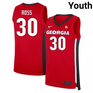 Jordan Ross #30 Red Dawgs Youth Basketball Jersey | Premium Stitched Edition 27348729
