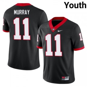 UGA Aaron Murray #11 Jersey | Collegiate Black Youth Football Uniform 21580066