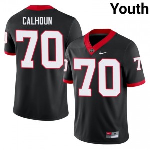 Black Daniel Calhoun #70 UGA Youth Football Gameday Jersey | NCAA Official Look 24506038