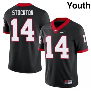 #14 Gunner Stockton Black UGA Youth Stitched University Jersey | Exclusive Football Apparel 18283200