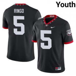 #5 Kelee Ringo Black Dawgs Mascot 100th Anniversary Youth Stitched Player Jersey | Exclusive Football Apparel 34600871