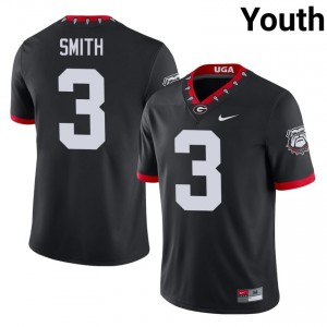 #3 Roquan Smith Black Dawgs Mascot 100th Anniversary Youth Stitched Player Jersey | Exclusive Football Apparel 67618777