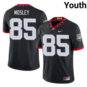 Ryan Mosley #85 Mascot 100th Anniversary Black Dawgs Youth Football Player Jersey | Premium Stitched Edition 76024645